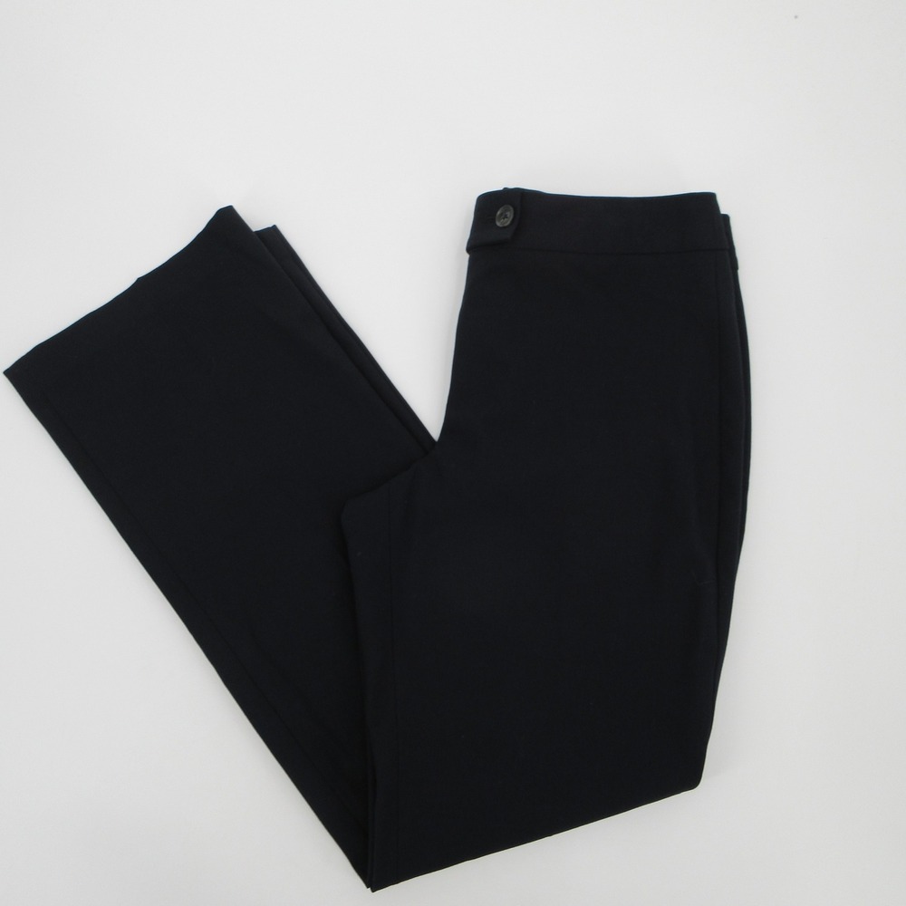Talbots Curvy Fit Navy Blue Straight Leg Dress Pants Size 6 Professional Pants